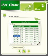 cyberipod iPod Cleaner screenshot